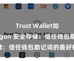 Trust Wallet如何连接Polygon 安全存储：信任钱包助记词的最好样貌