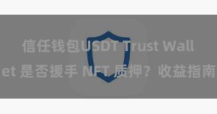 信任钱包USDT Trust Wallet 是否援手 NFT 质押？收益指南