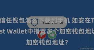 信任钱包怎么下载到手机 如安在Trust Wallet中措置多个加密钱包地址？